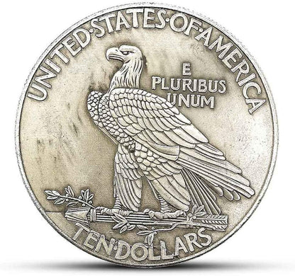 YukaBa MarshLing Indian Head Ten-Dollars Coin