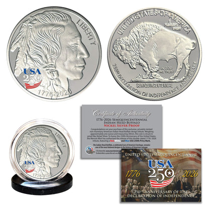 America's 250th Anniversary Proof Coins - Set of 6