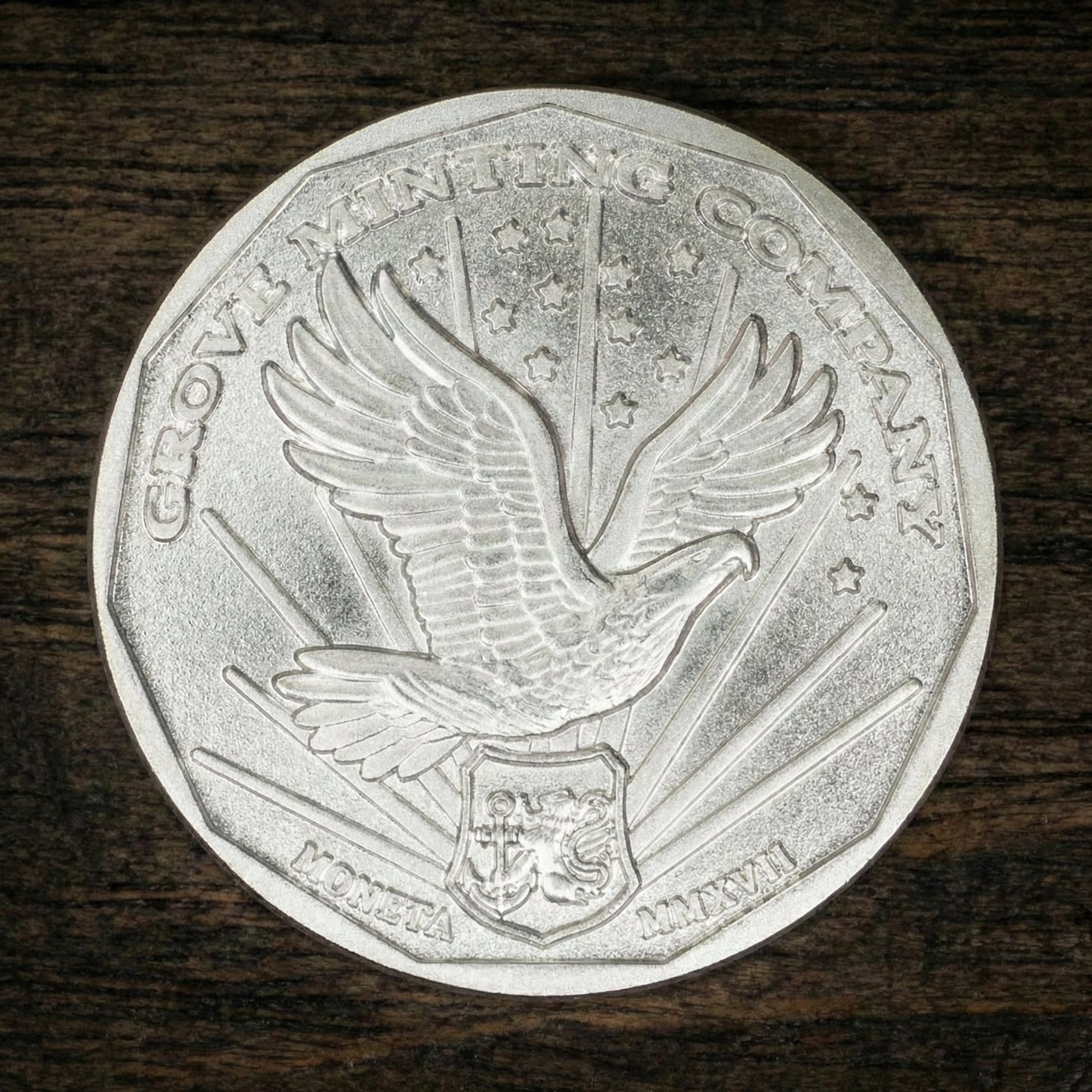 1977 Hair Flowing Coin
