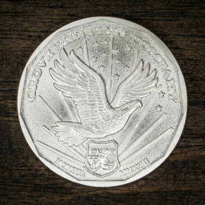 1977 Hair Flowing Coin