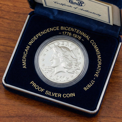 1977 Hair Flowing Coin