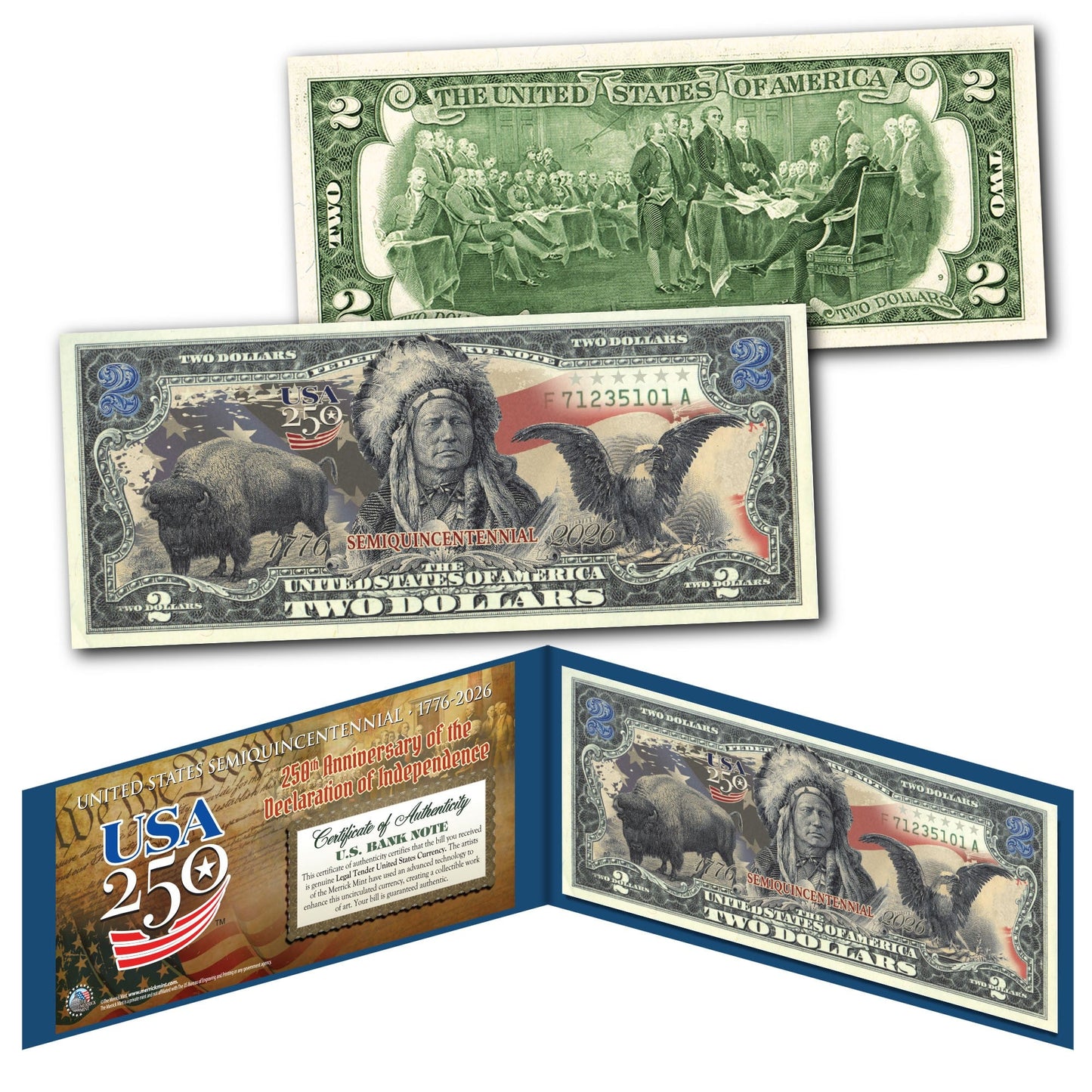 America's 250th Anniversary Tribute Currency Bundle