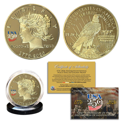 America's 250th Anniversary Proof Coins - Set of 6