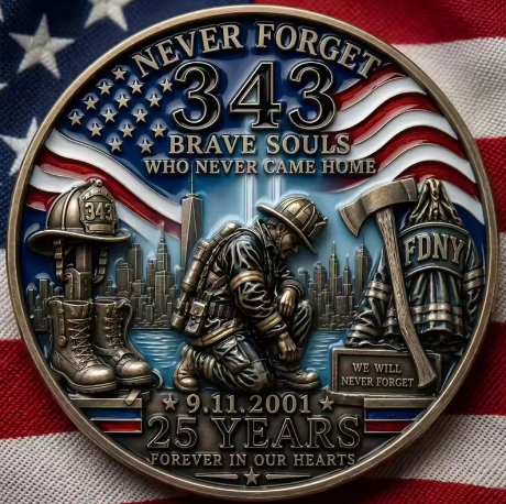 9/11 Never Forget Coin