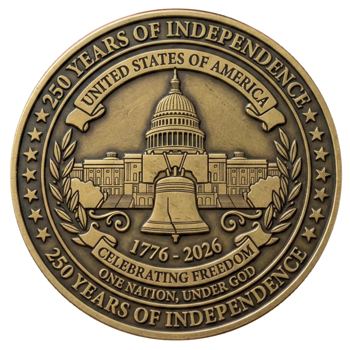 America's 250th Anniversary Commemorative Coin