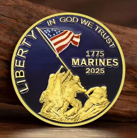 Iwo Jima USA Coin